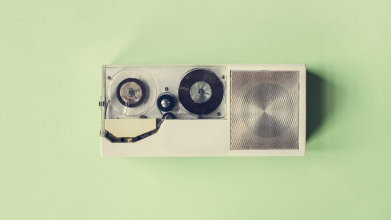 Voice record media device gadget